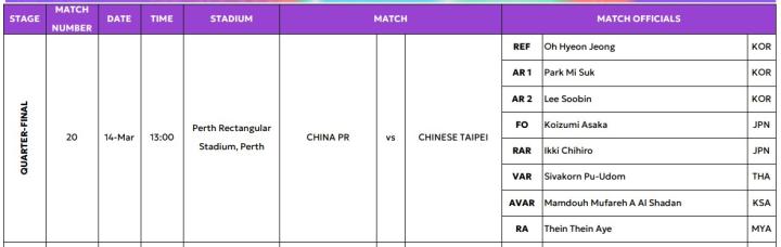  亚足联选派韩国裁判吴贤贞执法；中国女足迎战中国台北，裁判阵容备受关注。 体育新闻 亚足联选派韩国裁判吴贤贞执法；中国女足迎战中国台北，裁判阵容备受关注。 体育新闻 亚足联选派韩国裁判吴贤贞执法；中国女足迎战中国台北，裁判阵容备受关注。 体育新闻