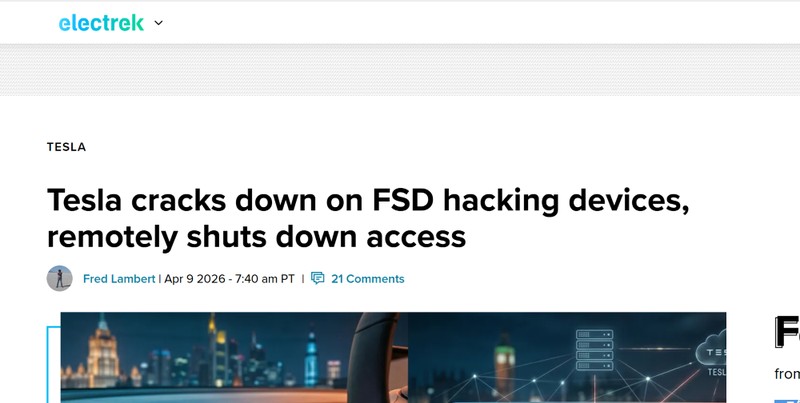  【深度】特斯拉FSD越狱困局：技术承诺与监管现实的撕裂 汽车科技