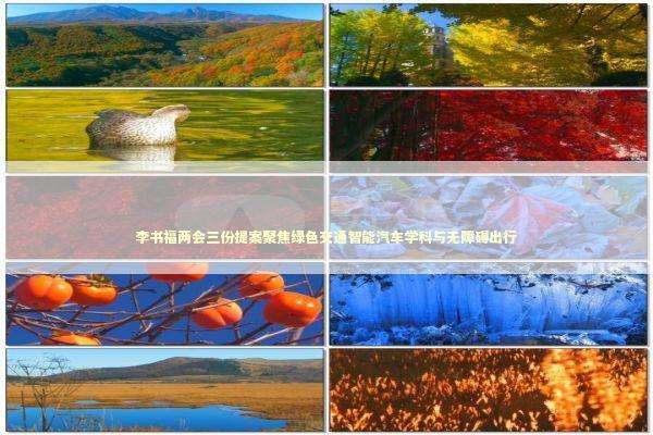 李书福两会三份提案聚焦绿色交通智能汽车学科与无障碍出行 新闻