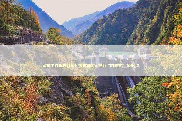 政府工作报告明确！今年将深入整治“内卷式”竞争_2 新闻