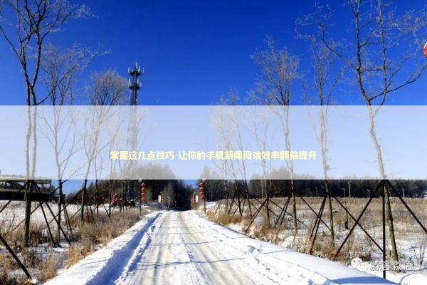 掌握这几点技巧 让你的手机新闻阅读效率翻倍提升 IT技术